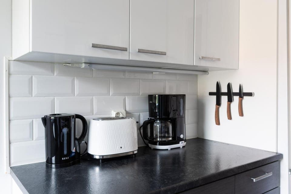 Kitchen or kitchenette, kitchen