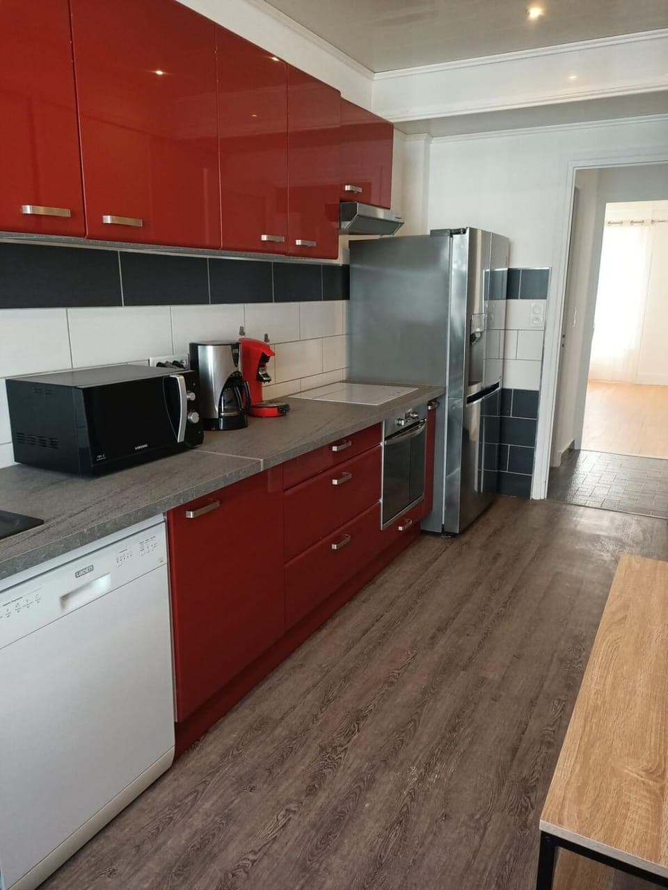 dishwasher, oven, stove