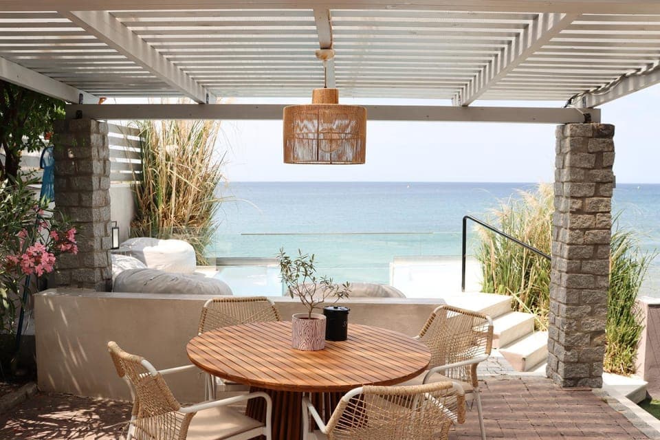 Seating area, Sea view