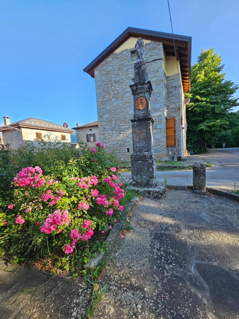 Property building, Spring, Garden view