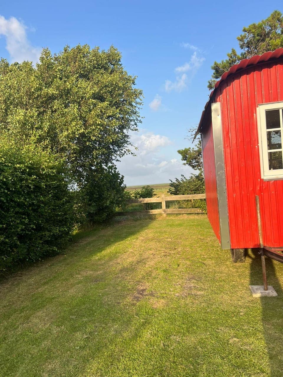 Property building, Spring, Garden