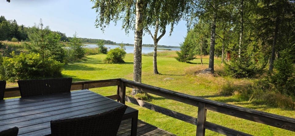 Patio, Day, Garden view, Sea view