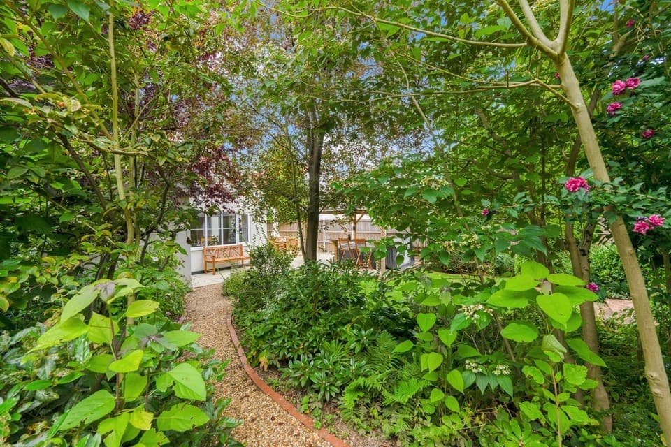 Natural landscape, Garden, Garden view