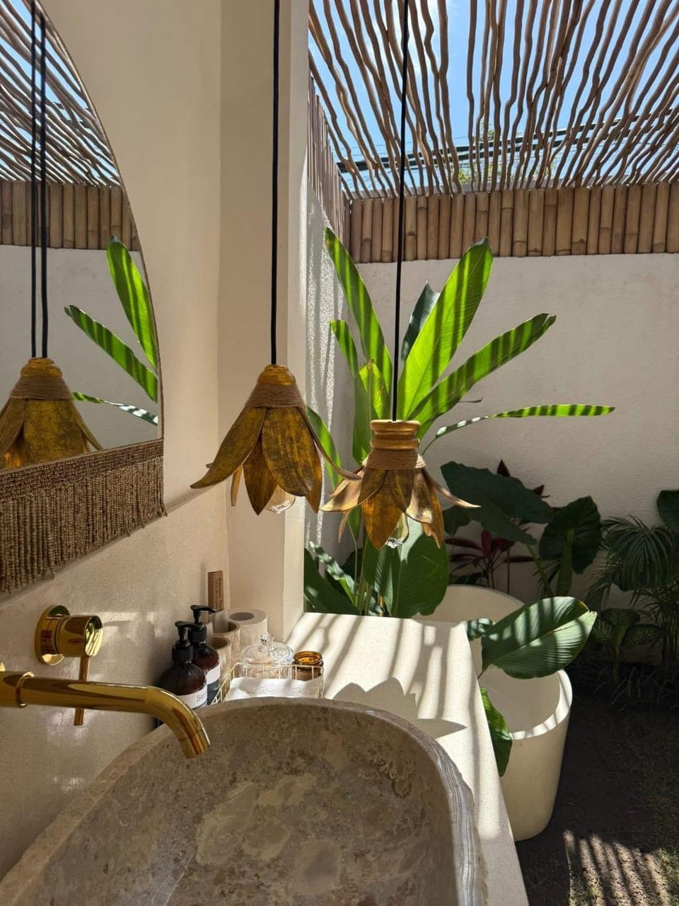 Bathroom, Open Air Bath