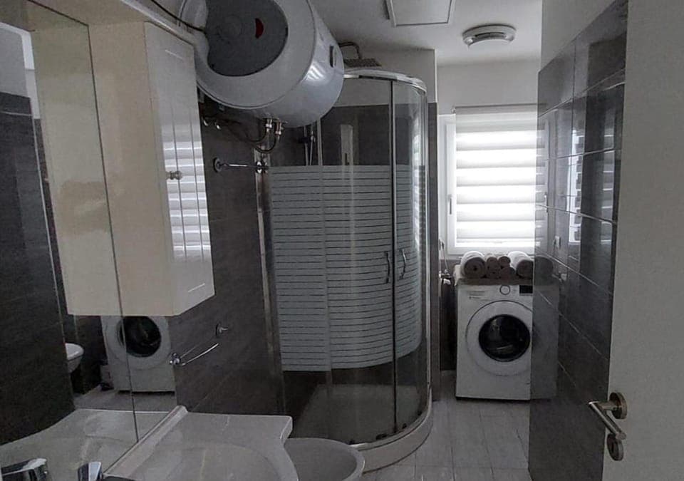 Shower, Bathroom, washing machine