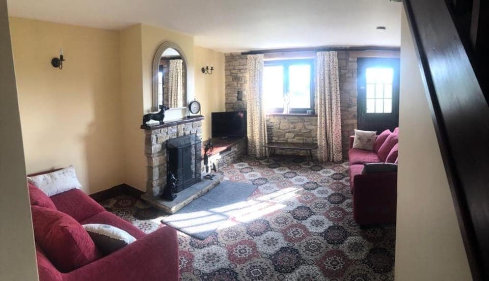 Communal lounge/ TV room, View (from property/room), Living room, Photo of the whole room, fireplace, flat iron