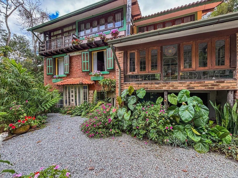 Property building, Garden, Garden view