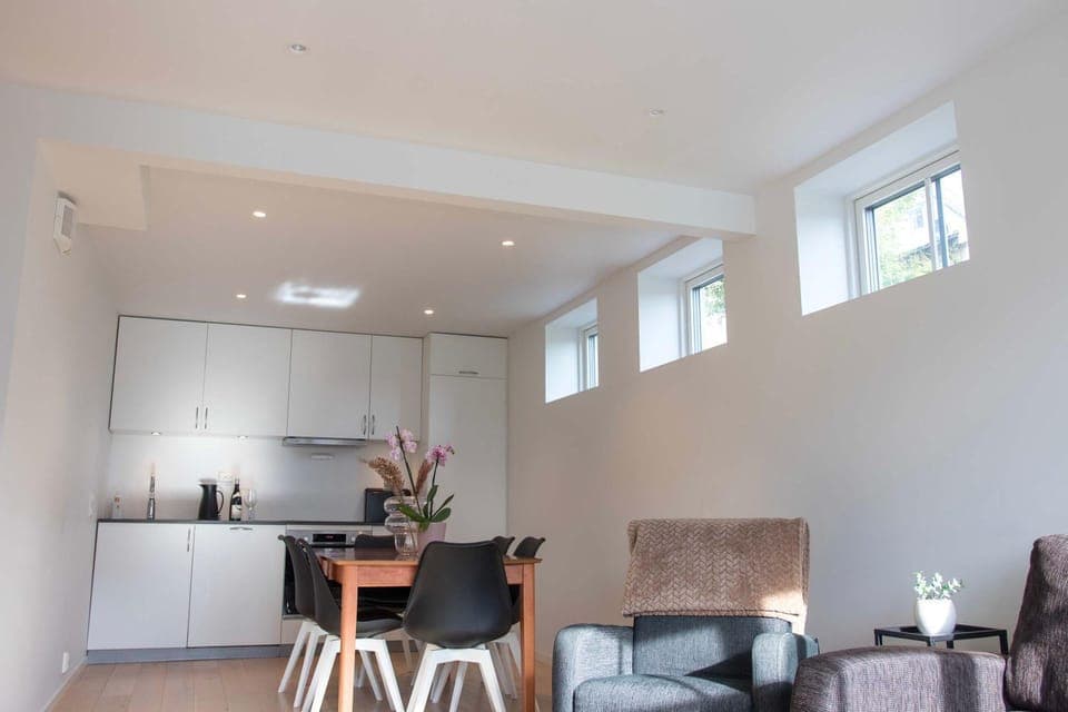 Kitchen or kitchenette, Dining area