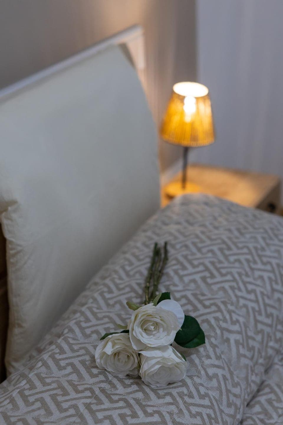 Bed, Decorative detail, Bedroom