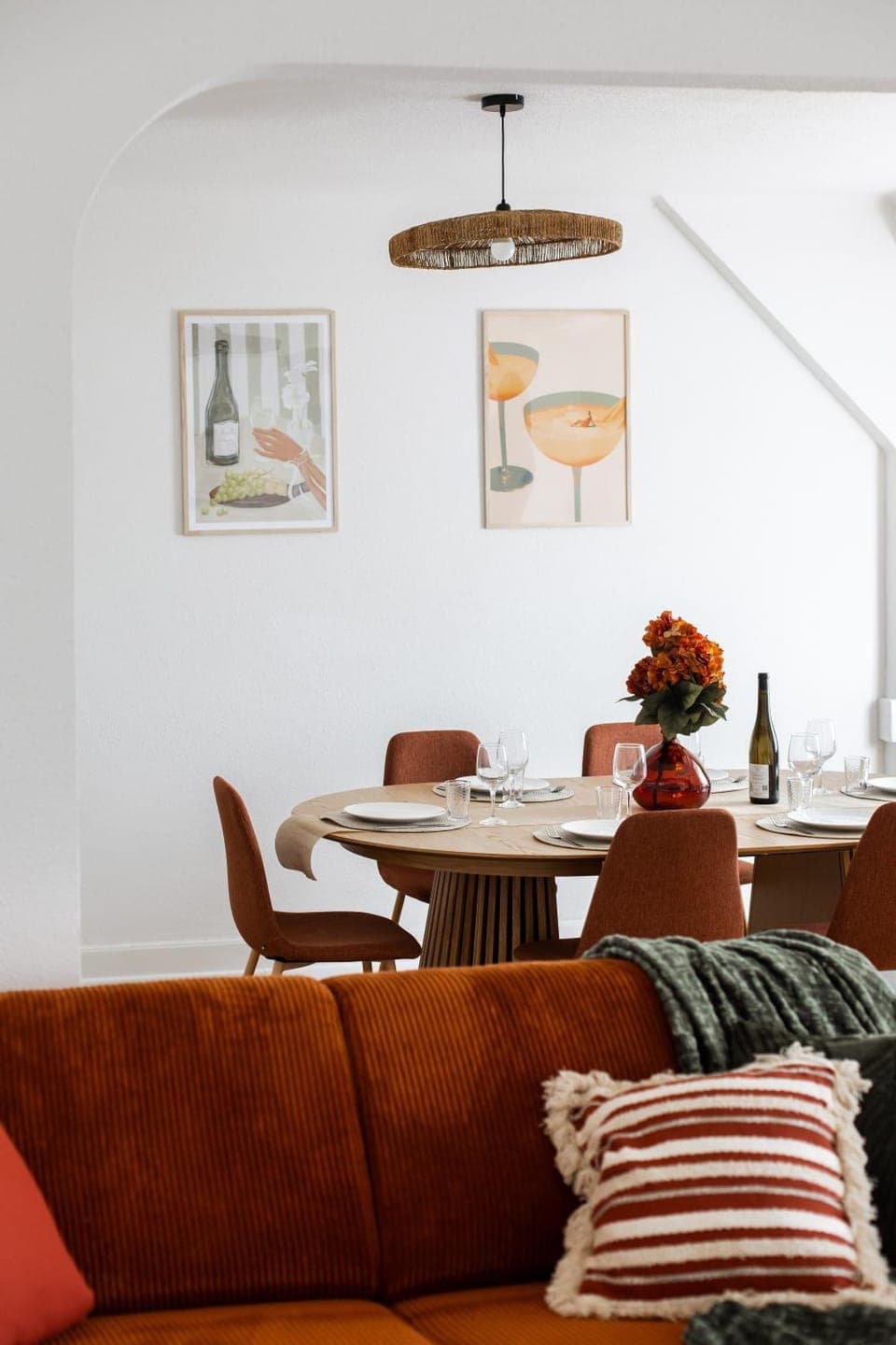 Living room, Dining area