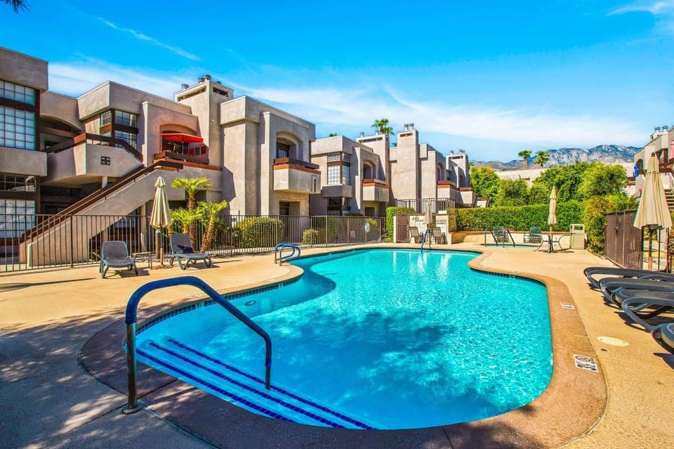 Property building, Swimming pool, Swimming pool, sunbed