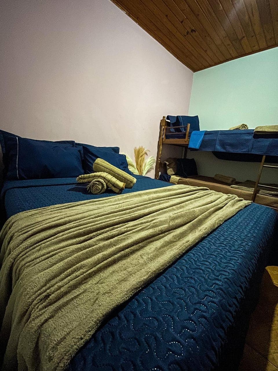 Bed, Photo of the whole room, bunk bed