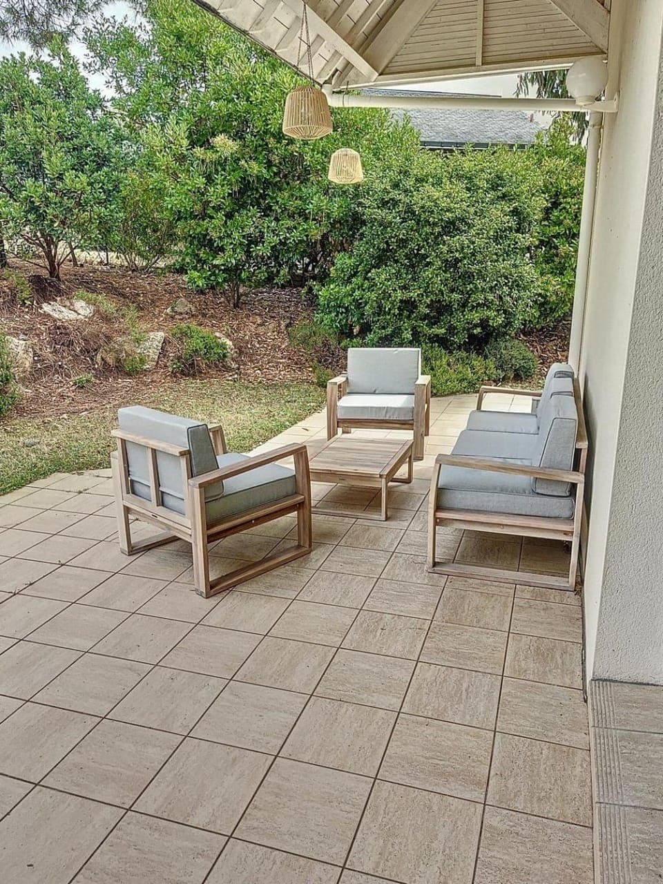 Balcony/Terrace, Living room, Garden view