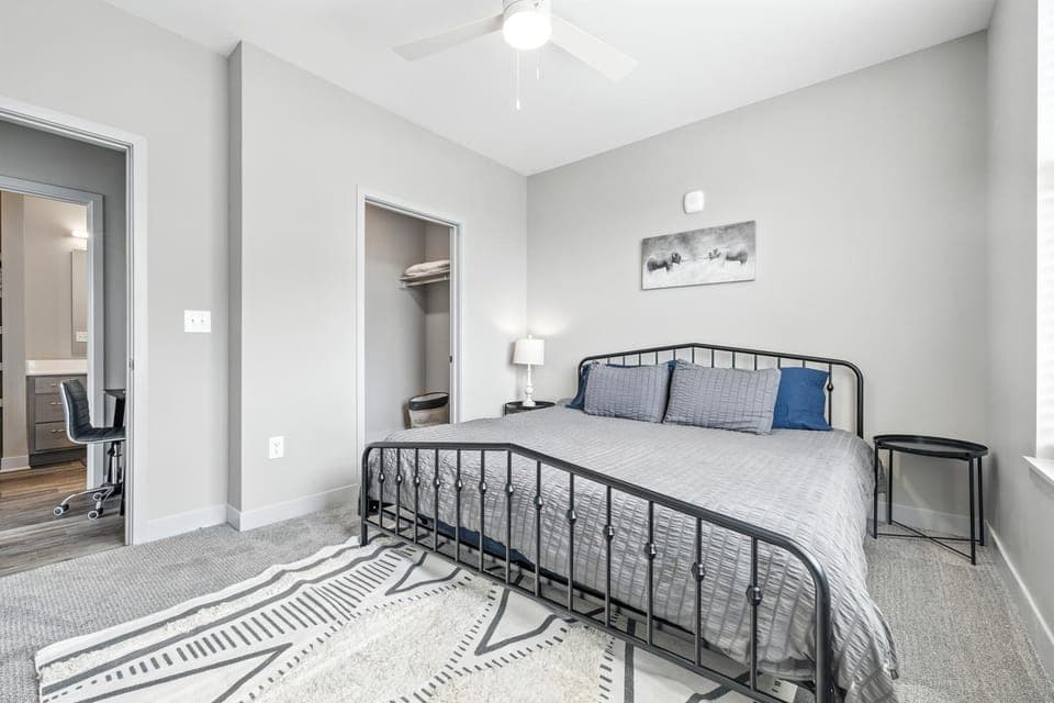 Bed, Bedroom