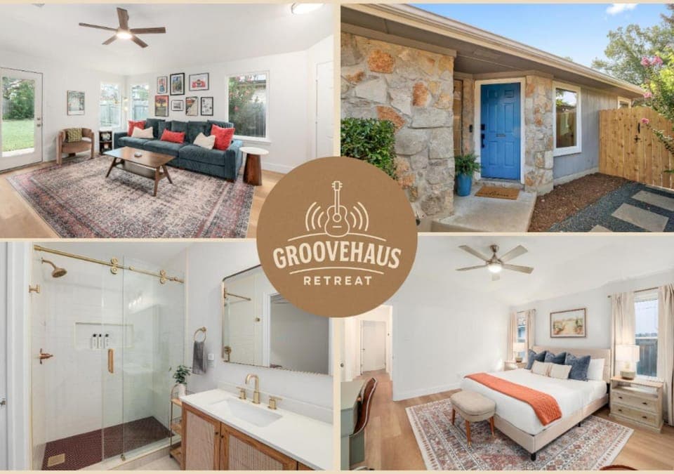 Shower, Property building, Bed, Bathroom, Living room, Bedroom