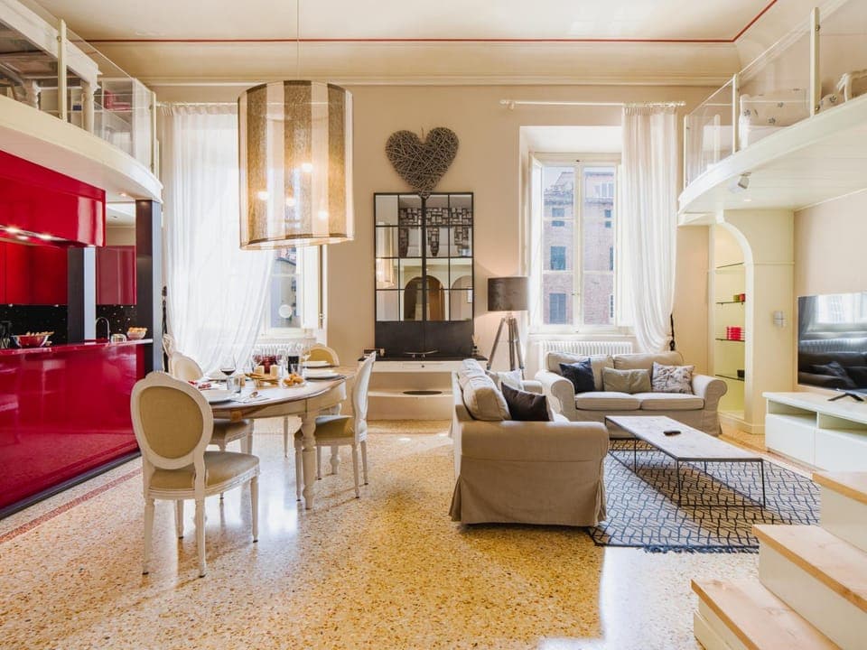 Living room, Dining area