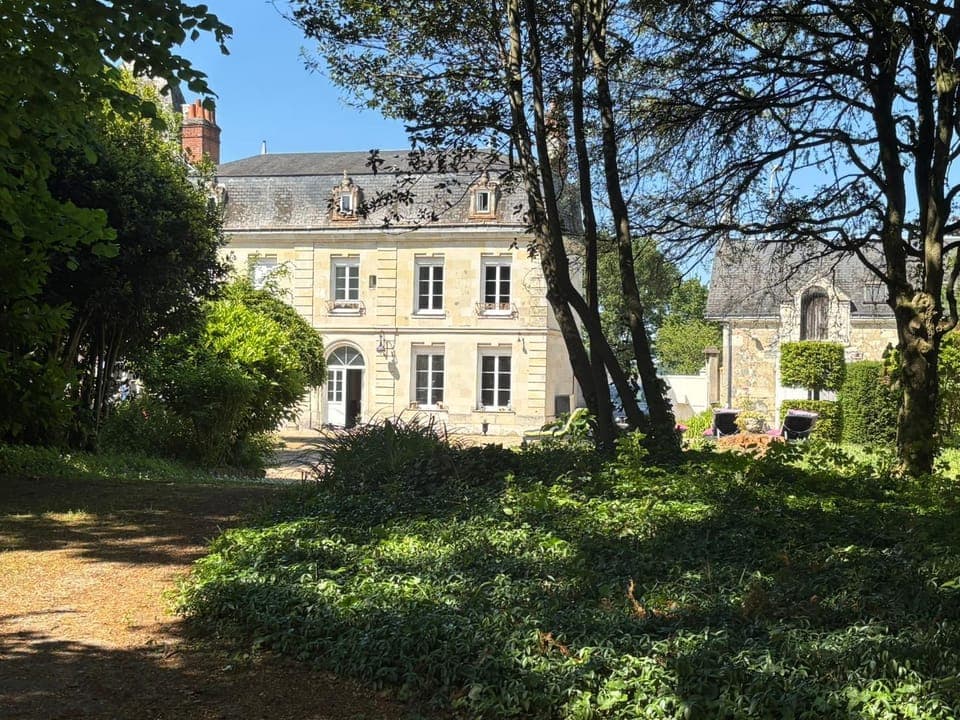 Property building, Garden view