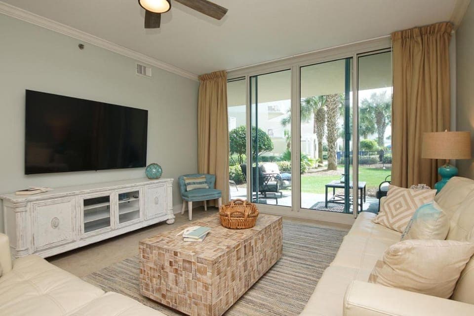 Waterscape C200 - Ground Floor - Easy Access to Waterpark - Free Beach Service Apartment in Okaloosa Island