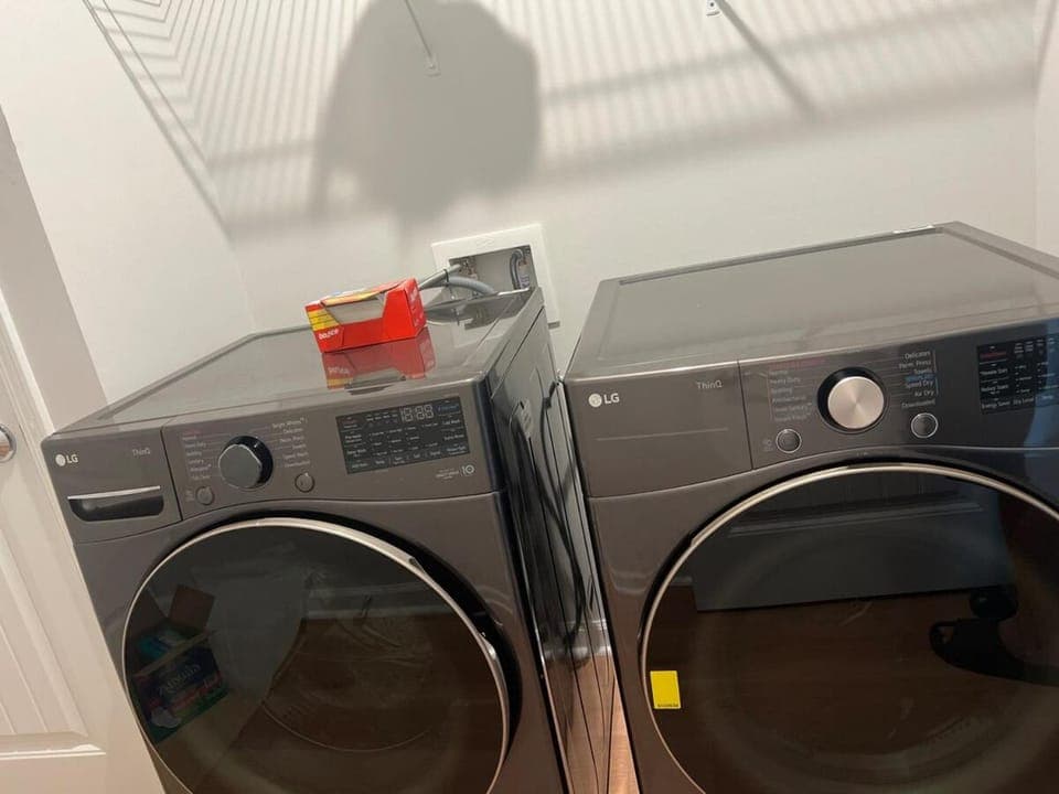 washing machine, dryer