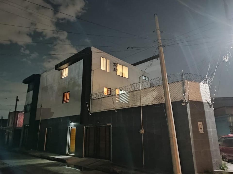 Property building, Night, Street view