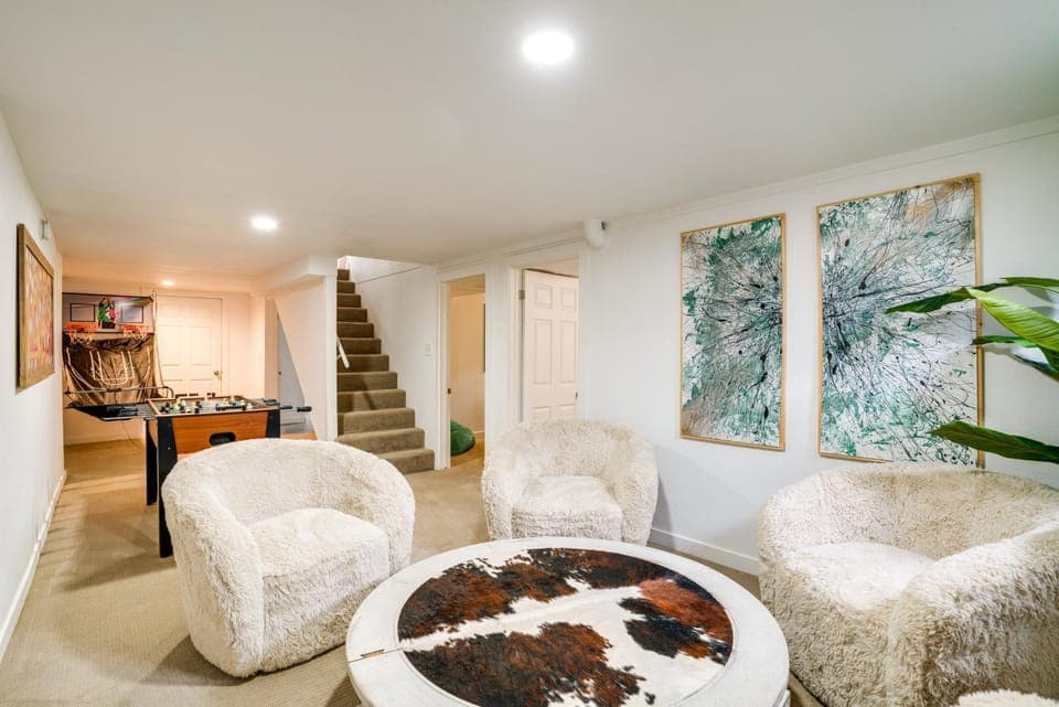Game Room and Fire Pit Family-Friendly Loveland Gem House in Loveland