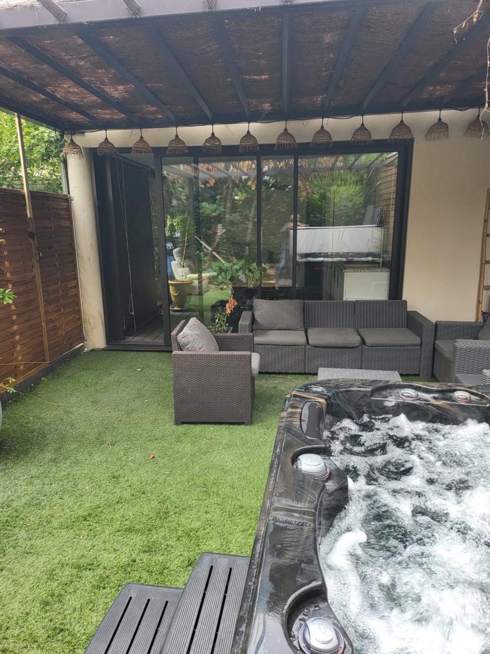 Patio, Garden, Hot Tub