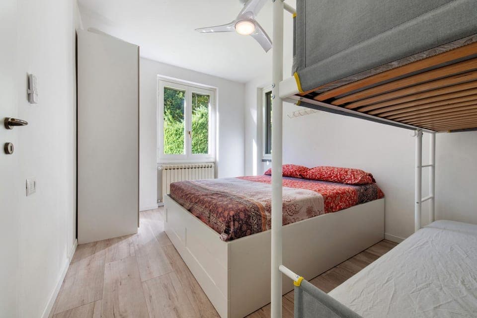 Property building, Living room, Bedroom