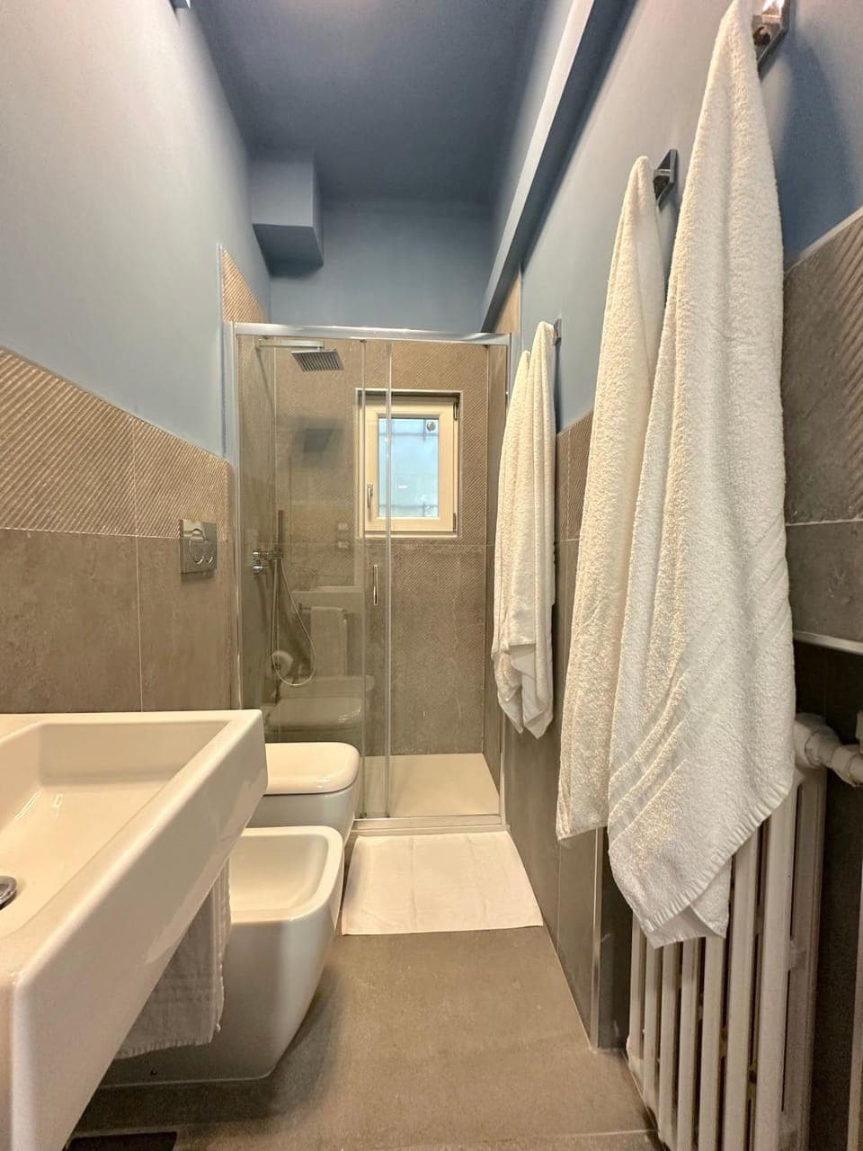 Shower, Toilet, Bathroom, Bath, bidet, towels