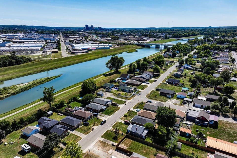 Walk & Bike Great Miami River Trail: Dayton Home House in Dayton