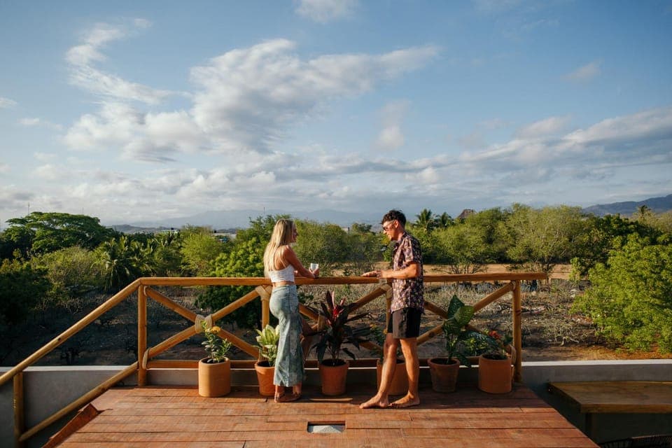 Patio, Day, People, Natural landscape, View (from property/room), Balcony/Terrace, Guests