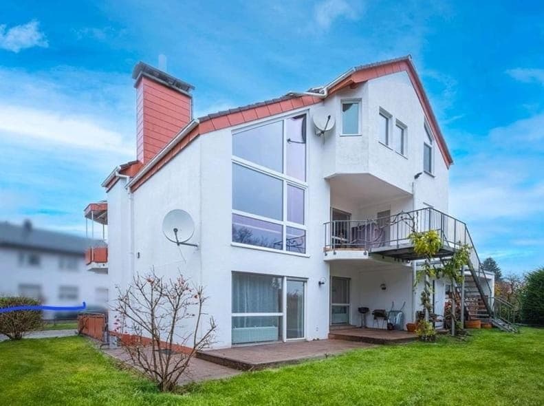 Property building, Garden view