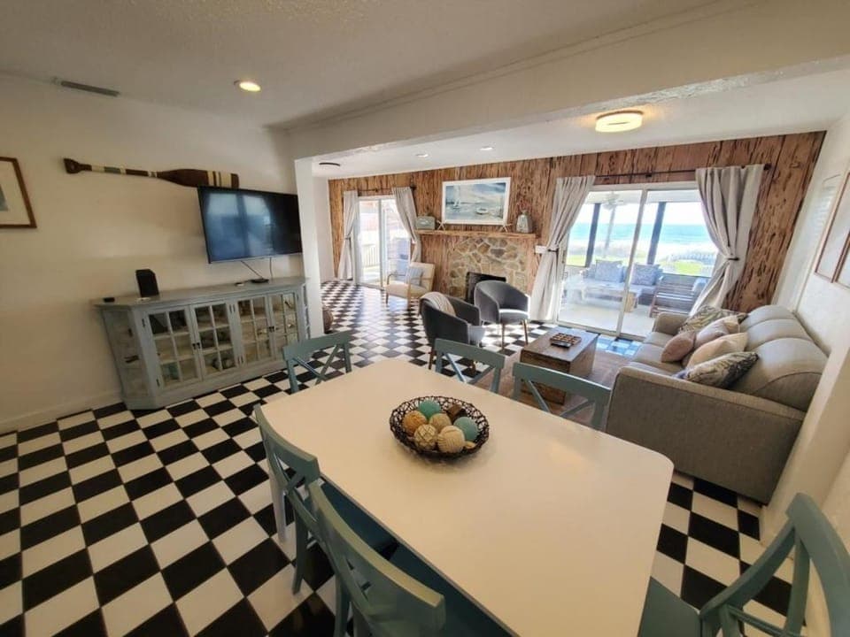 Coastal Bliss - Oceanfront Home home House in Vilano Beach