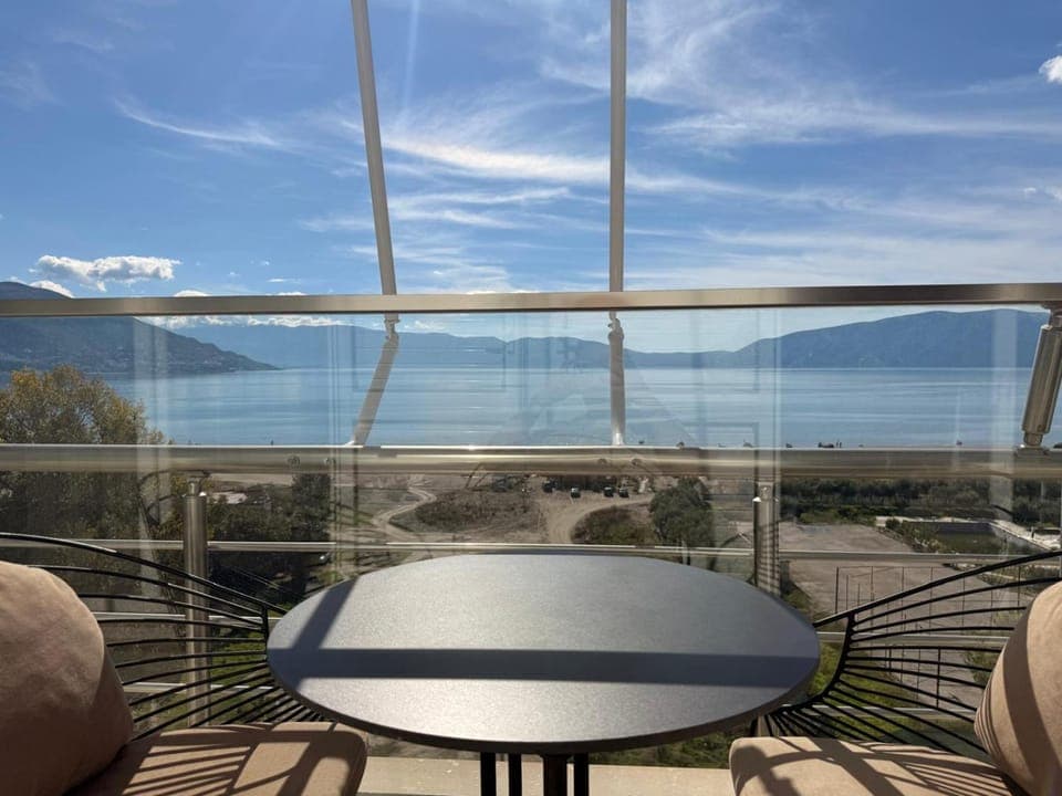 View (from property/room), Balcony/Terrace, Sea view