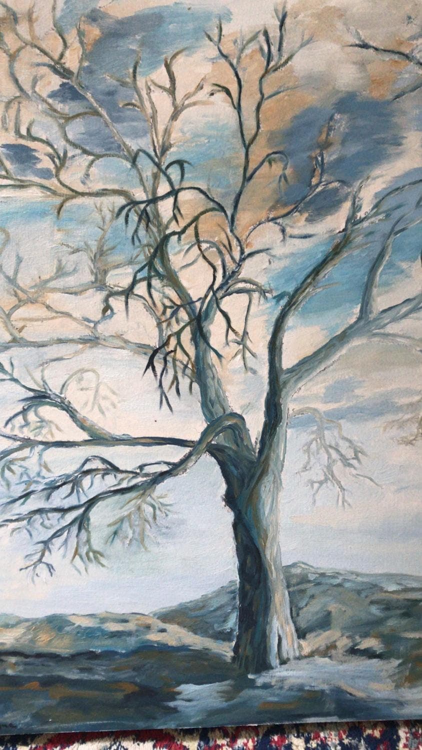 Natural landscape, Winter, Decorative detail