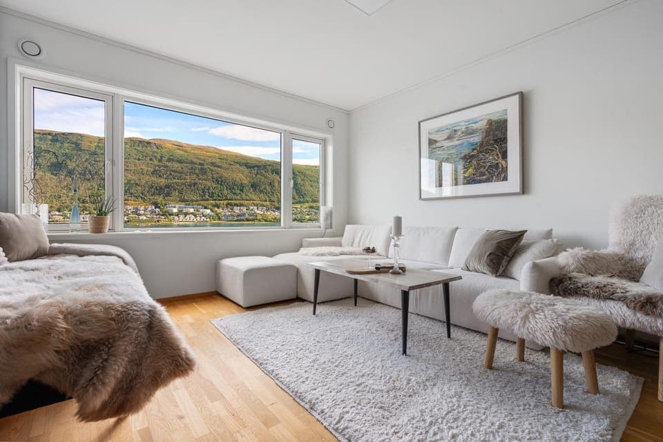 Living room, Mountain view