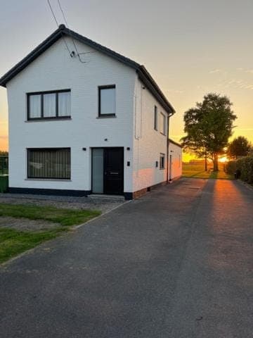 Property building, Sunset