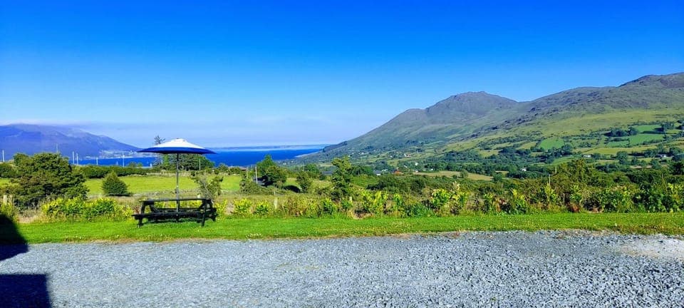 Natural landscape, Mountain view, Sea view