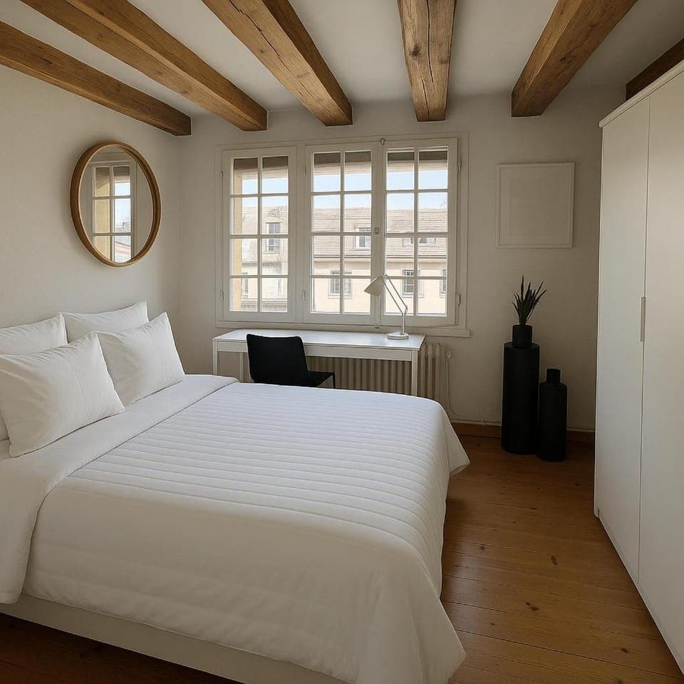 Bed, Photo of the whole room, Bedroom