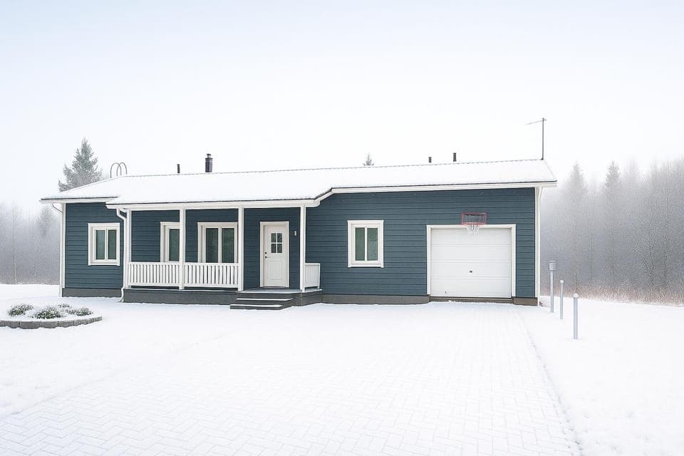 Property building, Winter