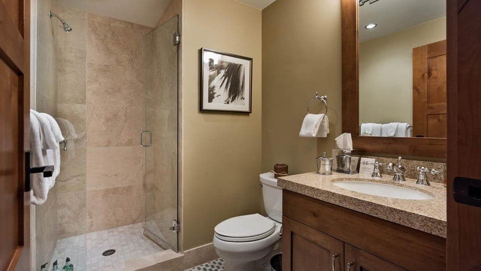 Shower, Toilet, Bathroom, Parking, towels