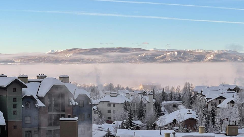 Winter, View (from property/room), Mountain view