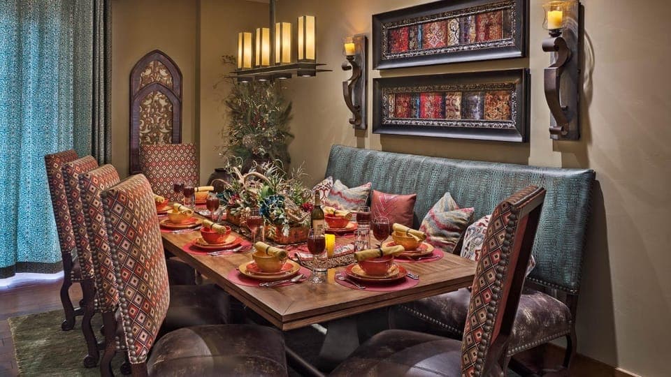 Dining area, furniture