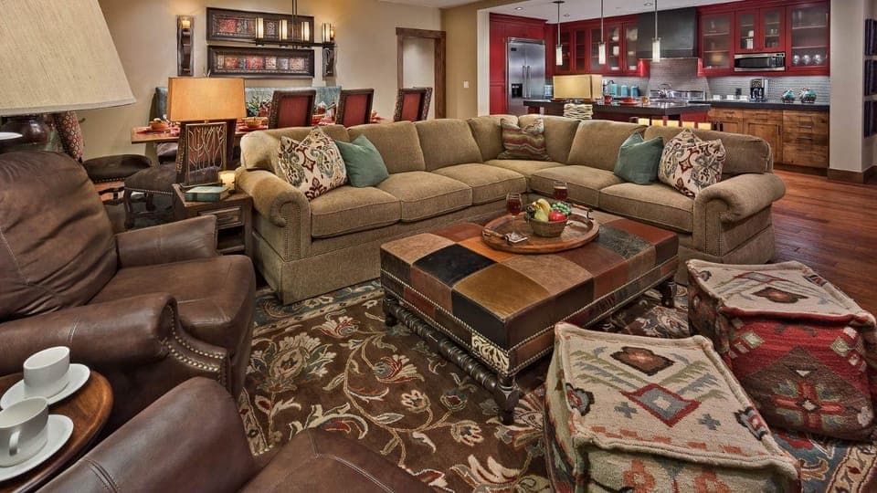 Seating area, furniture