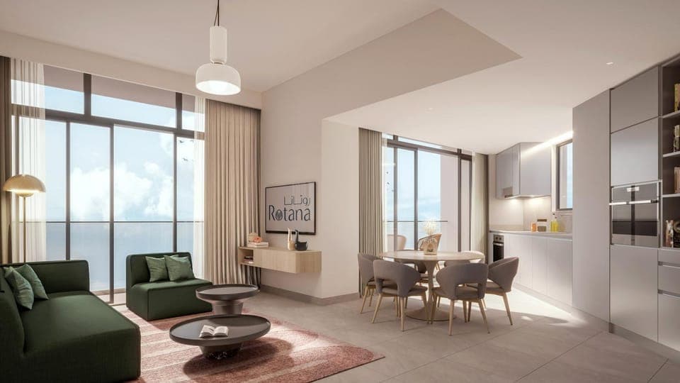 TV and multimedia, Kitchen or kitchenette, Living room, Dining area