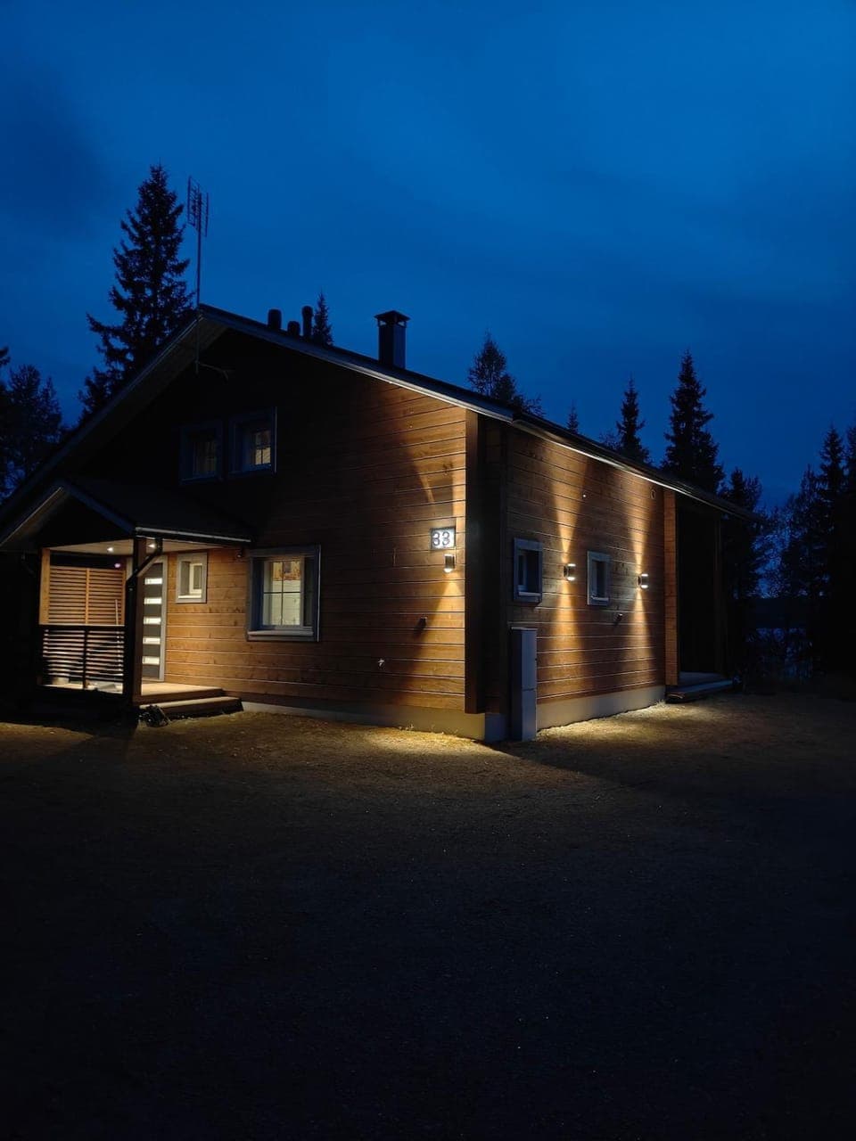 Property building, Night