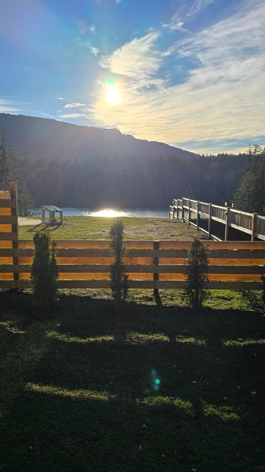 Natural landscape, Lake view, Mountain view