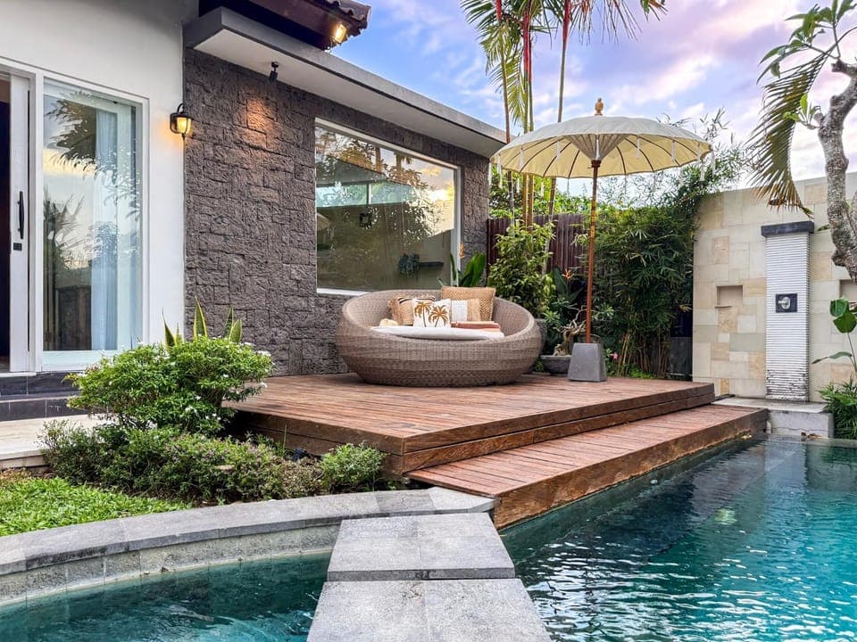 Day, Garden, Balcony/Terrace, Garden view, Pool view, Swimming pool