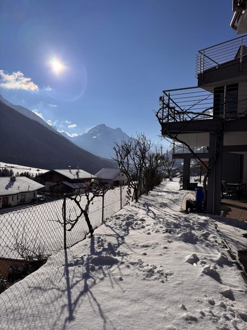 Winter, Mountain view