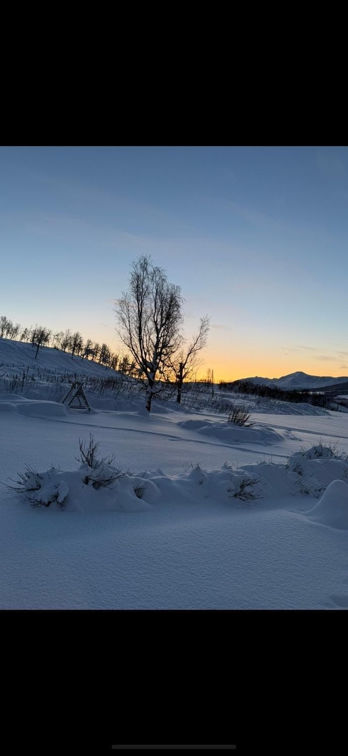 Huset nært blåisvannet House in Troms Og Finnmark