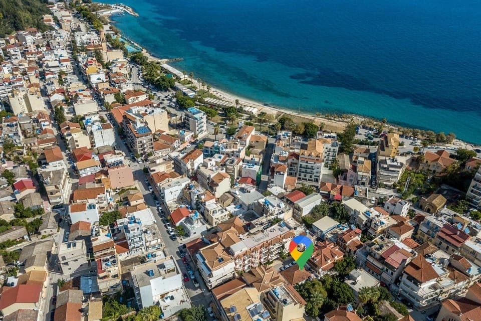Day, Neighbourhood, Natural landscape, Bird's eye view, Beach, Beach, On site, City view, Sea view, Street view, Location